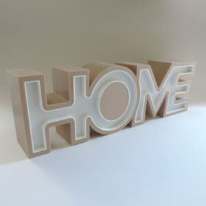 Smart Letreiro Luminoso Home 40 cm (works with Alexa)